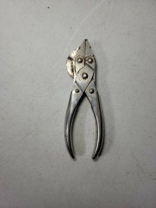 Vintage Sargent Grip Snip Pliers 5.  5 Inch Fishing Mechanics Electrician Tool