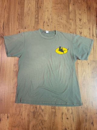 1997 Looney Tunes Michigan J.  Frog Vintage T - Shirt Size Xl Olive Drab
