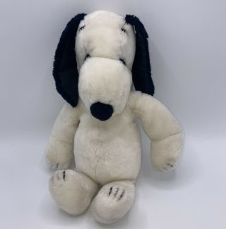 Vintage 1968 Snoopy Plushed Stuffed Animal Toy 15” Tall Made In California Usa