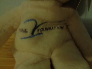 VINTAGE 1999 TIDBIT RUSS BEAR THE V FOUNDATION GLAXO ONCOLOGY CANCER RESEARCH 2