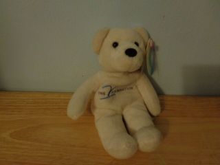 VINTAGE 1999 TIDBIT RUSS BEAR THE V FOUNDATION GLAXO ONCOLOGY CANCER RESEARCH 3
