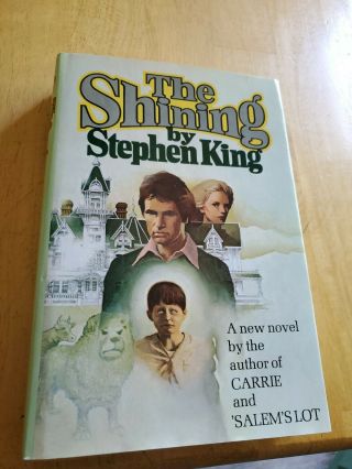 The Shining,  1977,  By Stephen King,  Hcdj,  Bce