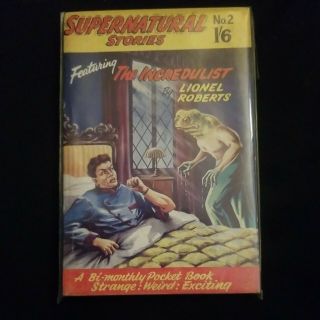 Supernatural Stories Badger Book Number 2 The Incredulist By Lionel Roberts