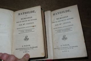 1810 MATHILDE OU MEMOIRES TIRES DE L ' HISTOIRE DES CROISADES PAR COTTIN CRUSADES 3