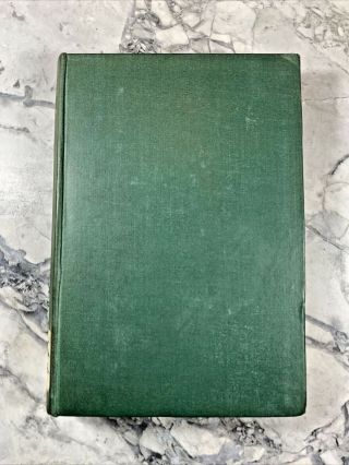 1935 Antique Psychology Book " Psychoanalysis: A Study Of The Wish To Fall Ill "