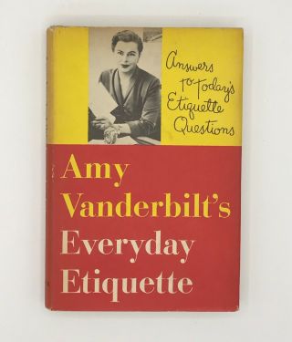 Vintage 1956 Amy Vanderbilt 