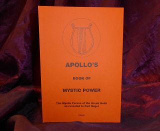 Apollos Mystic Power Carl Nagel Finbarr Occult Grimoire Magic Magick Occult