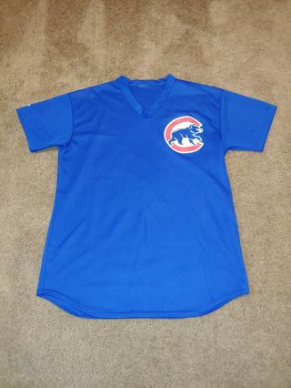 Vintage Chicago Cubs Majestic Pullover Jersey Mens Large Made In Usa