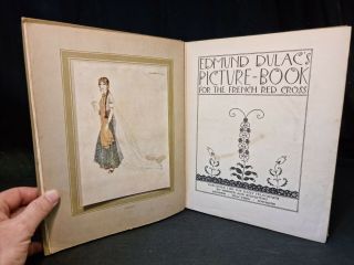 1915 Edmund Dulacs Picture Book Red Cross Fairy Tales Illustrated Colour Plates