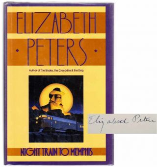Elizabeth Peters / Night Train To Memphis Signed First Edition 1994 104089