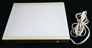 Vtg Logan Desk Top Light Box 810/920 Slide Negative Tracing Viewer 12.  5 " X 8.  5 "
