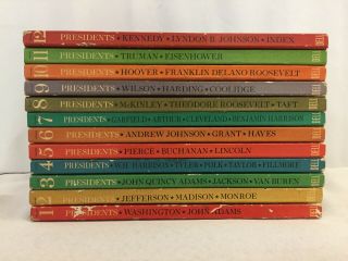 The American Heritage Book Of The Presidents And Famous Americans 12 Volume Set
