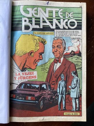 Intervalo/Gente de Blanco Bound Omnibus Argentina Comic Spanish Espanol 3