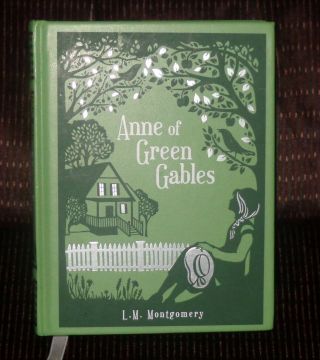 Anne Of Green Gables By L.  M.  Montgomery Hc Leatherbound