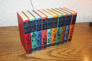 The Junior Classics Shelf Of Books Vintage 1955 1 - 10 Full Set