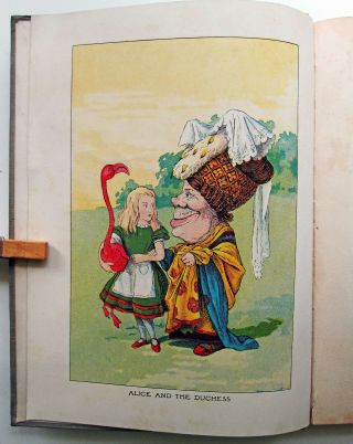 Alice In Wonderland - - Lewis Carroll - - Hardcover - - Illustrated - - - C.  1920 