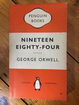 Nineteen Eighty Four By George Orwell 1984 Vintage Penguin 1955 2nd Print Ex Con