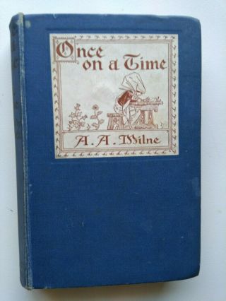 Once On A Time By Aa Milne