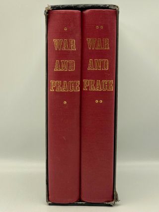 Folio Society War And Peace Leo Tolstoy Collectors Limited Edition Napoleon Rare