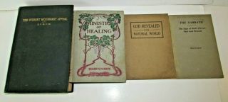 Sda Books 1898 Student Missionary Appeal 1905 Ellen White Ministry Of Healing,