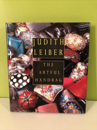 Judith Leiber The Artful Handbag Hc Coffee Table Book,  Like