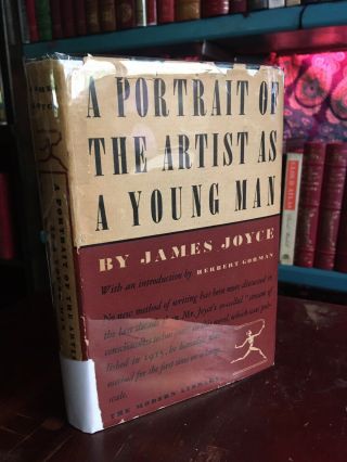 Vintage Portrait Of The Artist As A Young Man By James Joyce Modern Library 1928