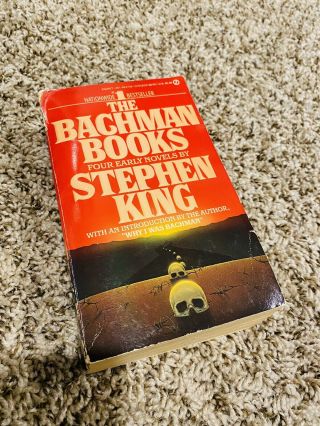 1st Print The Bachman Books Four Early Novels By Stephen King Pb Signet