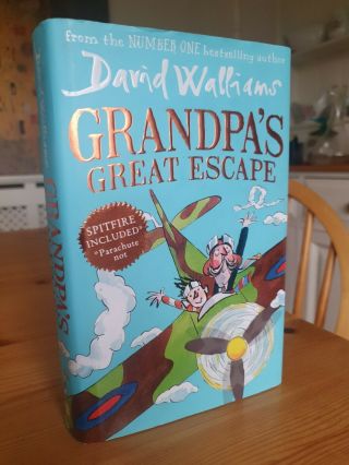 2015 Signed First Edition David Walliams Grandpas Great Escape