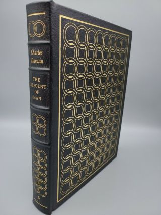 Easton Press Charles Darwin The Descent Of Man 1979