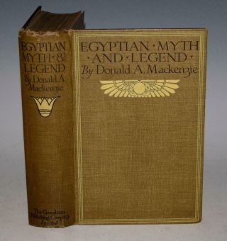 Donald Mackenzie Egyptian Myth & Legend Gresham 1920 With 8 Coloured Plates