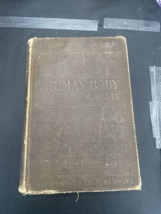 The Human Body By H.  Newell Martin 1898 Fifth Edition Revised