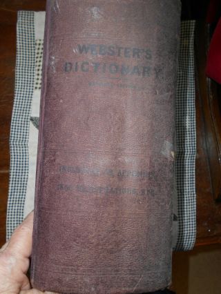 AN AMERICAN DICTIONARY OF THE ENGLISH LANGUAGE BY NOAH WEBSTER 1892 THE HENRY G 2