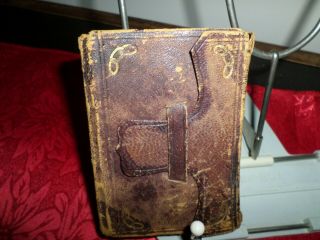 The Odd - Fellows Pocket Companion,  First Edition,  1866,  Leather,