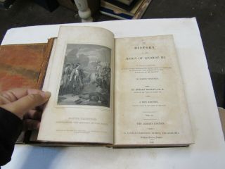 1828 Reign of King George III of England,  3 Volumes/Antique Books 3