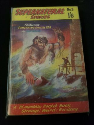 Supernatural Stories Badger Book Number 3 Something From The Sea By Ray.