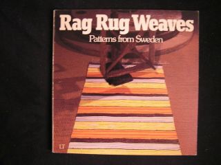 Weaving Handweaving Rag Rug Weaves Patterns From Sweden Planning Dyeing Cutting