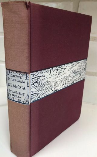 Rebecca By Daphne Du Maurier 1938 Vintage Hardcover First Edition