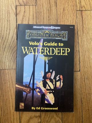 Advanced Dungeons And Dragons Volo’s Guide To Waterdeep