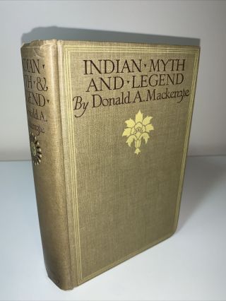 Indian Myth And Legend By Donald A Mackenzie Gresham Mythology Book