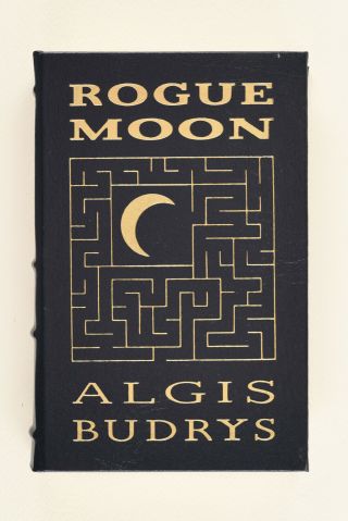 " Rogue Moon " By Algis Budrys Easton Press Collectors Edition Leather Bound Book