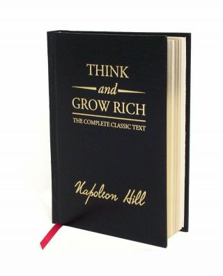 Think And Grow Rich Deluxe Edition By Napoleon Hill Leather Bound