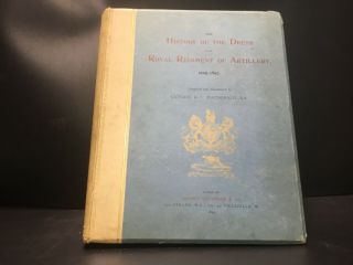 Rare History Of The Dress Of The Royal Regiment Of Artillery 1625 - 1897 [1899]