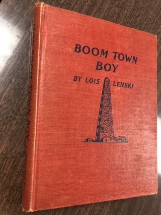 Lois Lenski Boom Town Boy Vintage First Edition 1948,  Hb No Dj