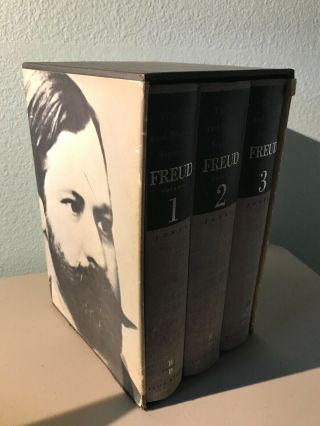 Ernest Jones,  " The Life And Work Of Sigmund Freud ",  3 Volumes,  1st Ed,  1953 - 57