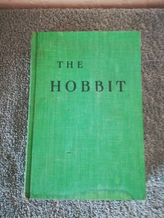 The Hobbit - Or There And Back Again - Tolkien - Early Print 1966 No Dust Jacket