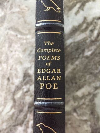 Easton Press The Complete Poems Of Edgar Allan Poe 1980