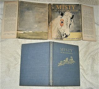 Misty Of Chincoteague By Marguerite Henry 1947 First Ed With " A " Hc Dj