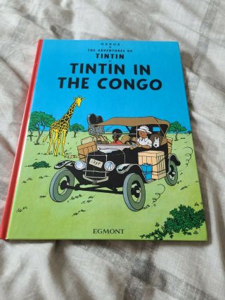 Tintin In The Congo 1st Uk Colour Edition 2005 Rare
