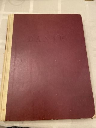 Vintage The Divine Comedy - Inferno,  Purgatorio,  And Paradiso - 1948 Dante Alighieri
