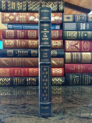 Franklin Library - The Adventures Of Tom Sawyer - Mark Twain - Leather Spine